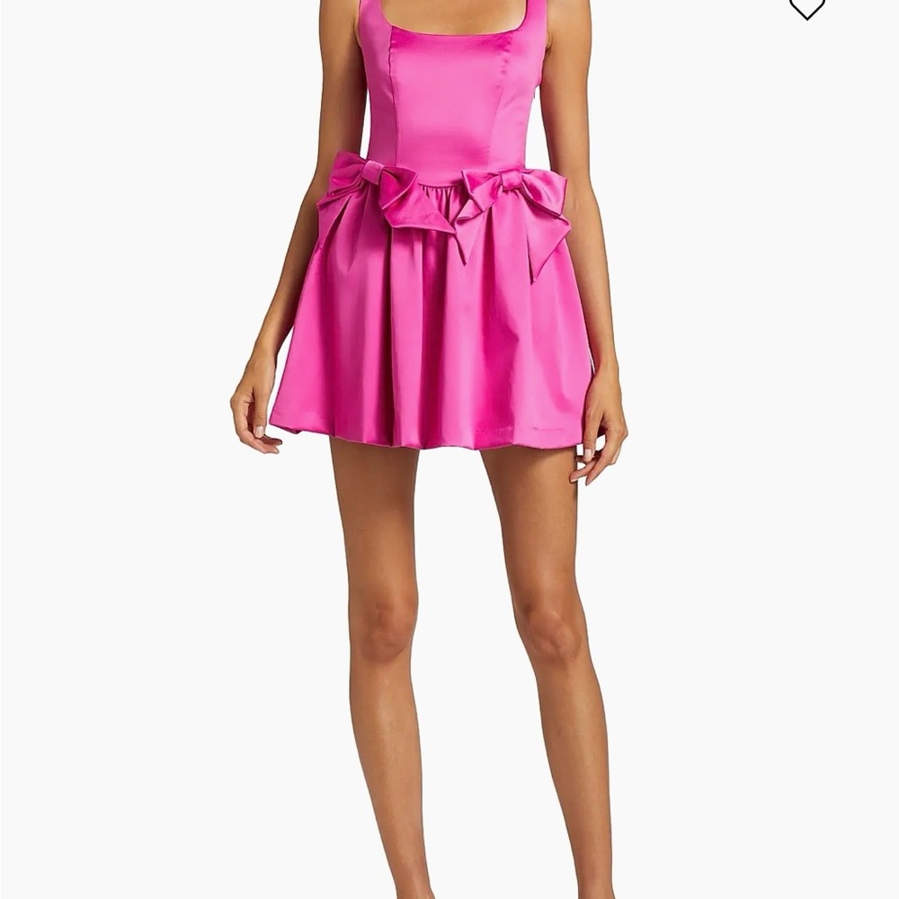 LoveShackFancy Pink Mini Dress